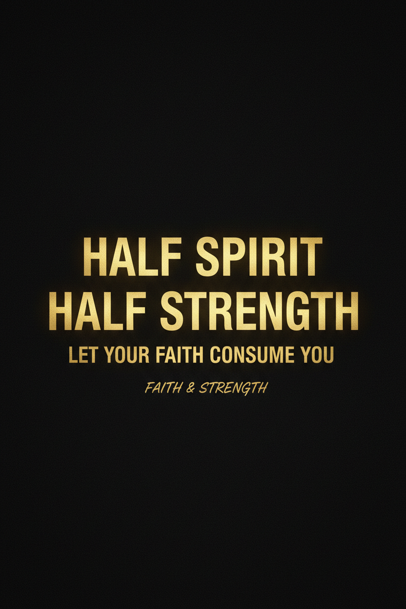Half Spirit Half Strength